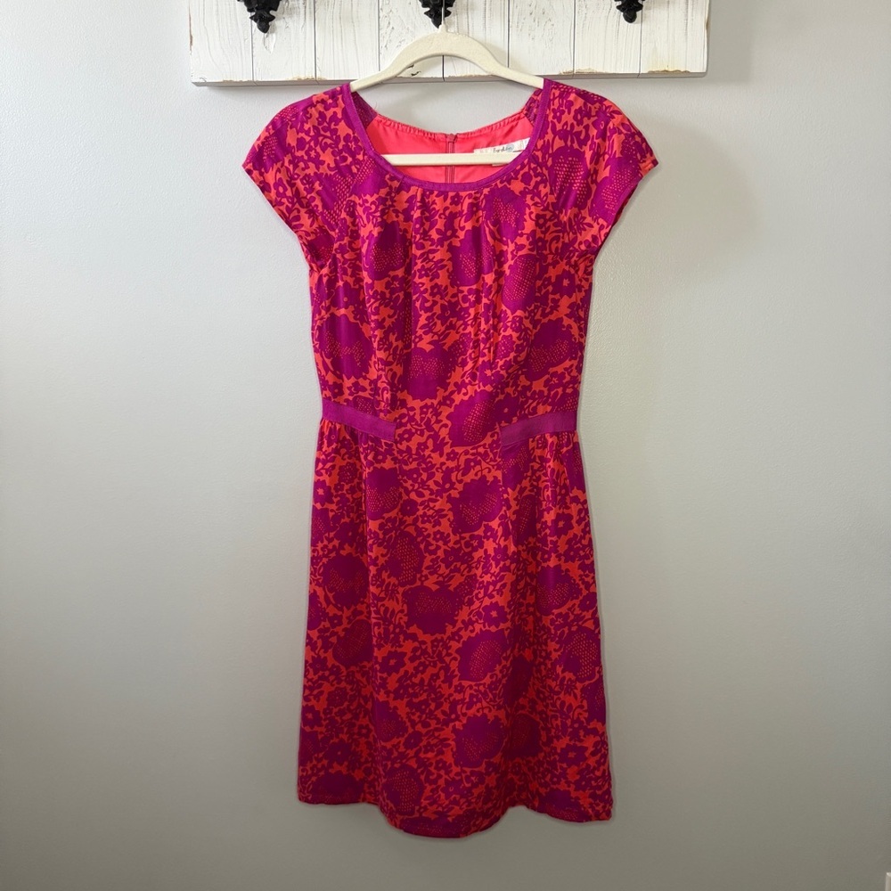 Boden Women 2 Easy Day Pink Floral Dress